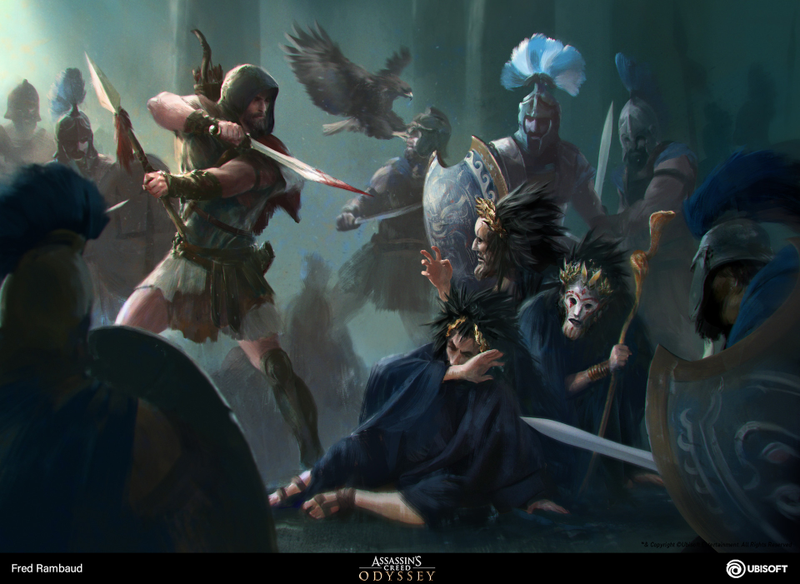 Illustration for article titled The Art Of Assassin's Creed Odyssey